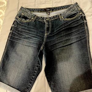 Women’s denim Bermuda shorts from Macy’s in size 20w.